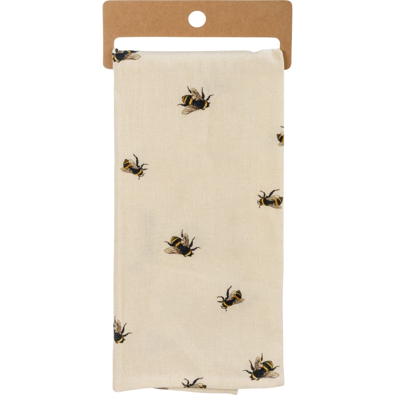 Show Me The Honey Honeybee Dish Cloth Towel | Cotten Linen Cotton and Linen | Embroidered Text | 18" x 28"