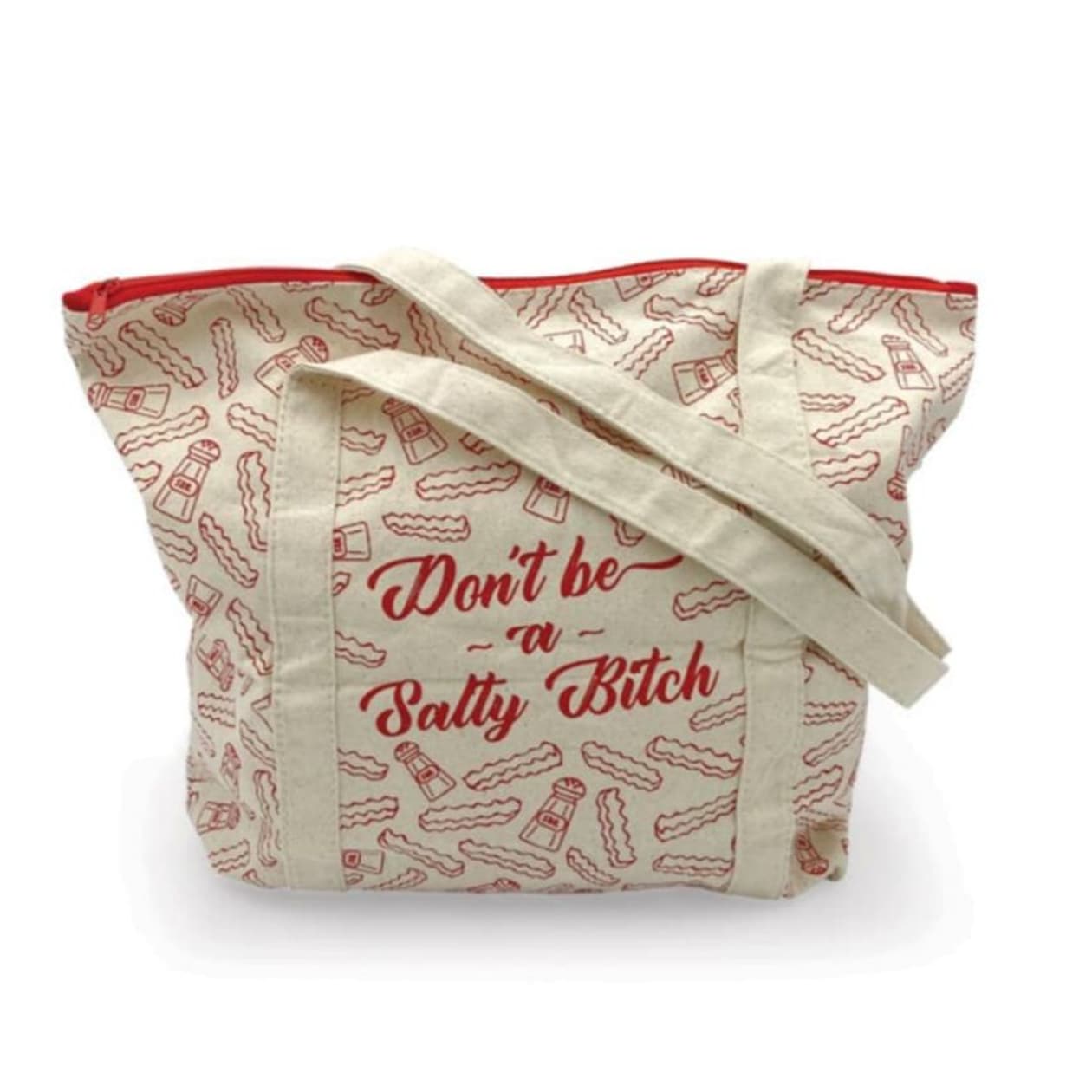 Salty Bitch Tote | Shoulder Carry All bag | 15.25" x 18" | Smartass & Sass at GetBullish