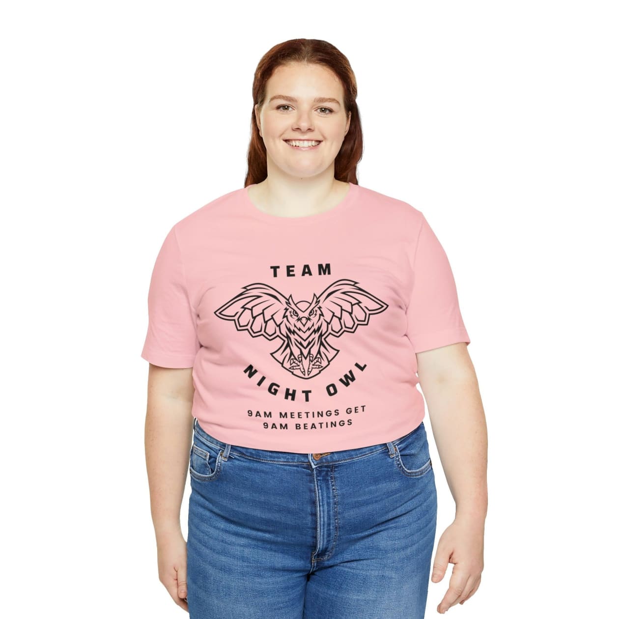 Team Night Owl Unisex Jersey Short Sleeve Tee