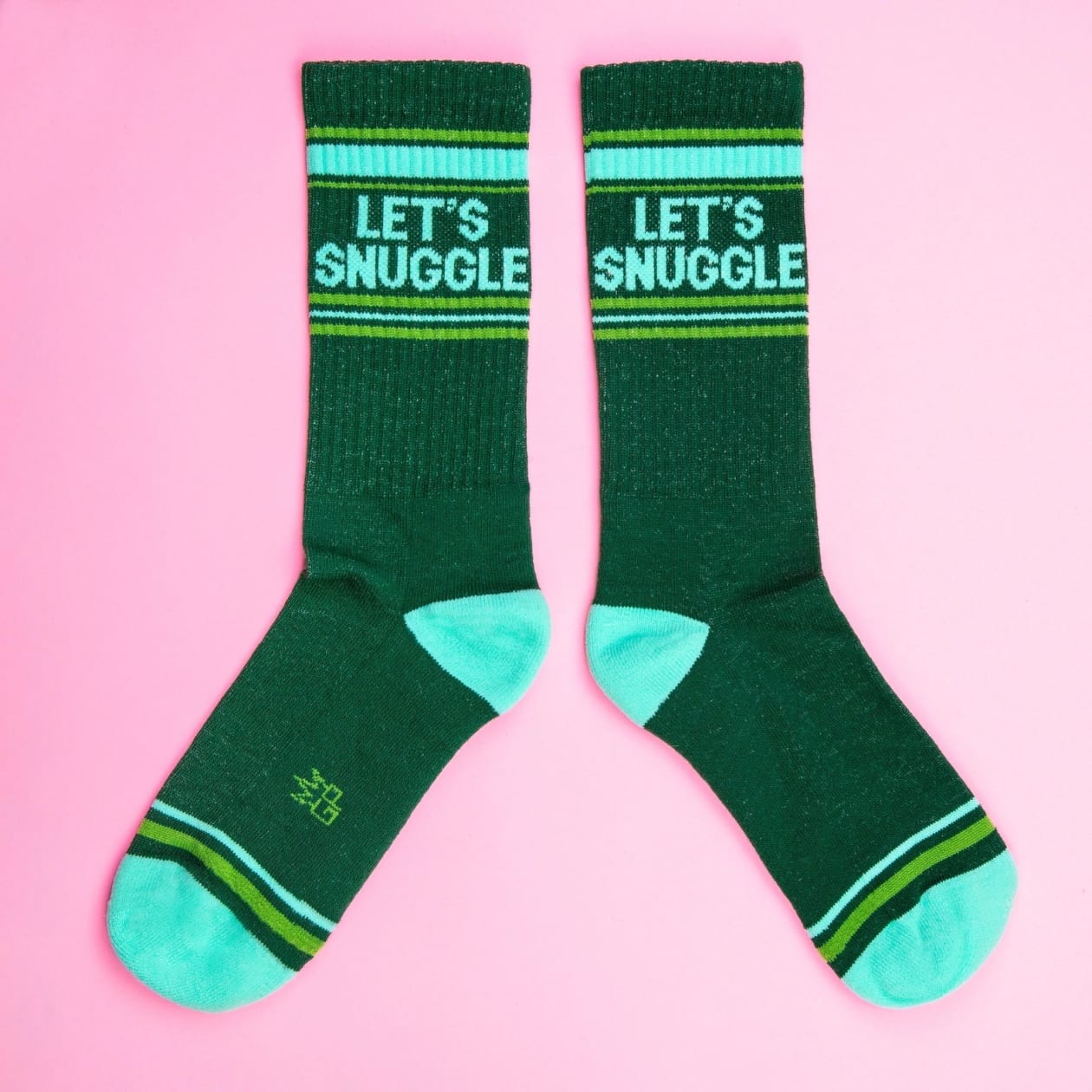 Let's Snuggle Crew Socks | Gym Socks | Unisex