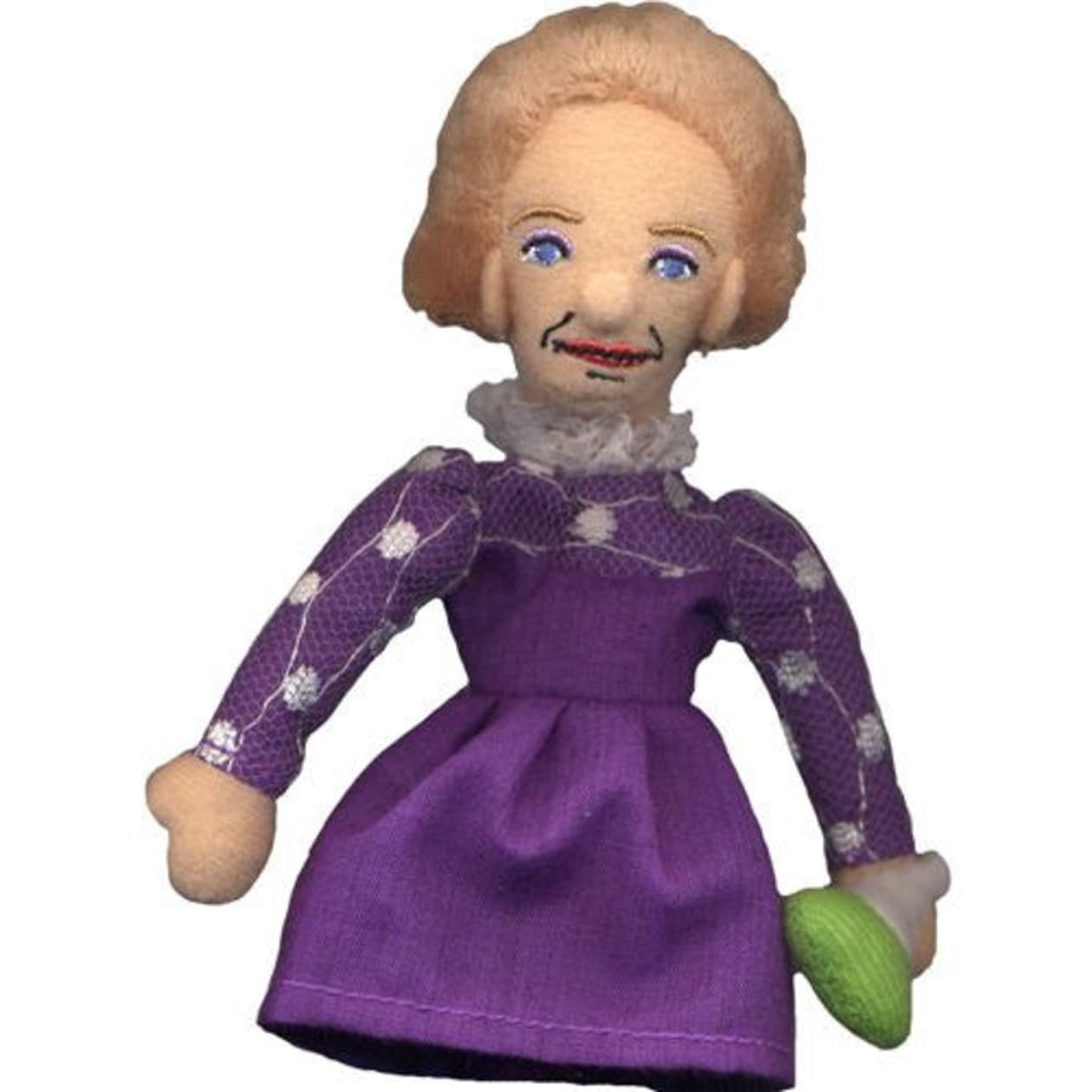 Marie Skłodowska-Curie Refrigerator Magnet and Finger Puppet Mini Doll