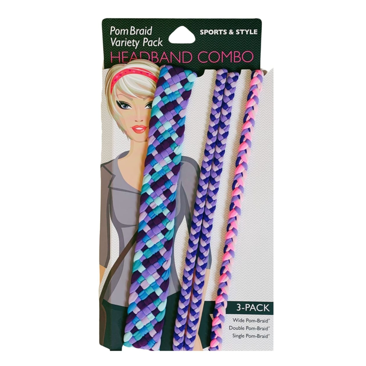 3 Pack Lavender Fields Variety Pack Headband | One Size Athleisure