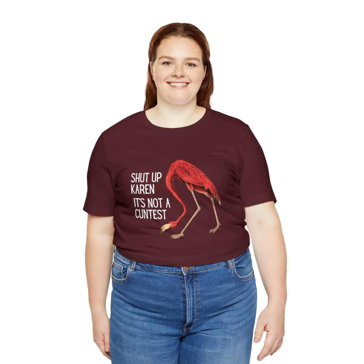 Shut Up Karen It's Not A C*ntest Jersey Short Sleeve Tee [Multiple Color Options]