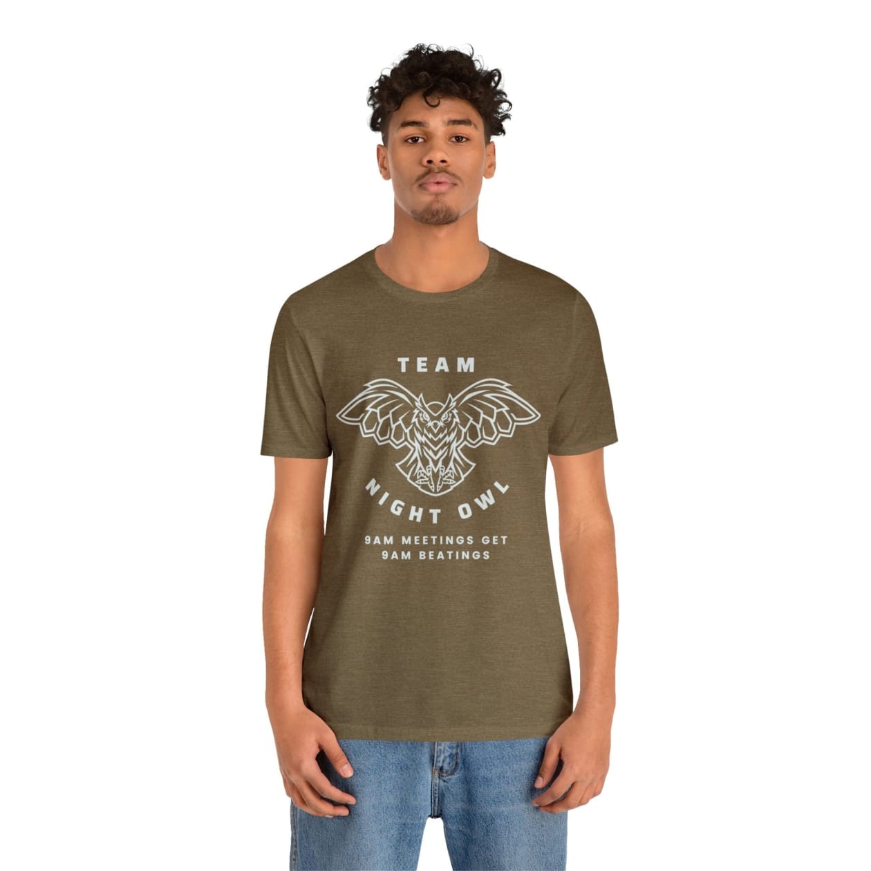 Team Night Owl Unisex Jersey Short Sleeve Tee