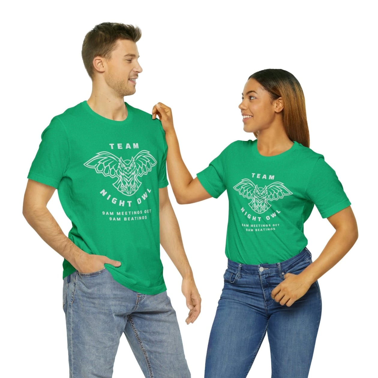 Team Night Owl Unisex Jersey Short Sleeve Tee