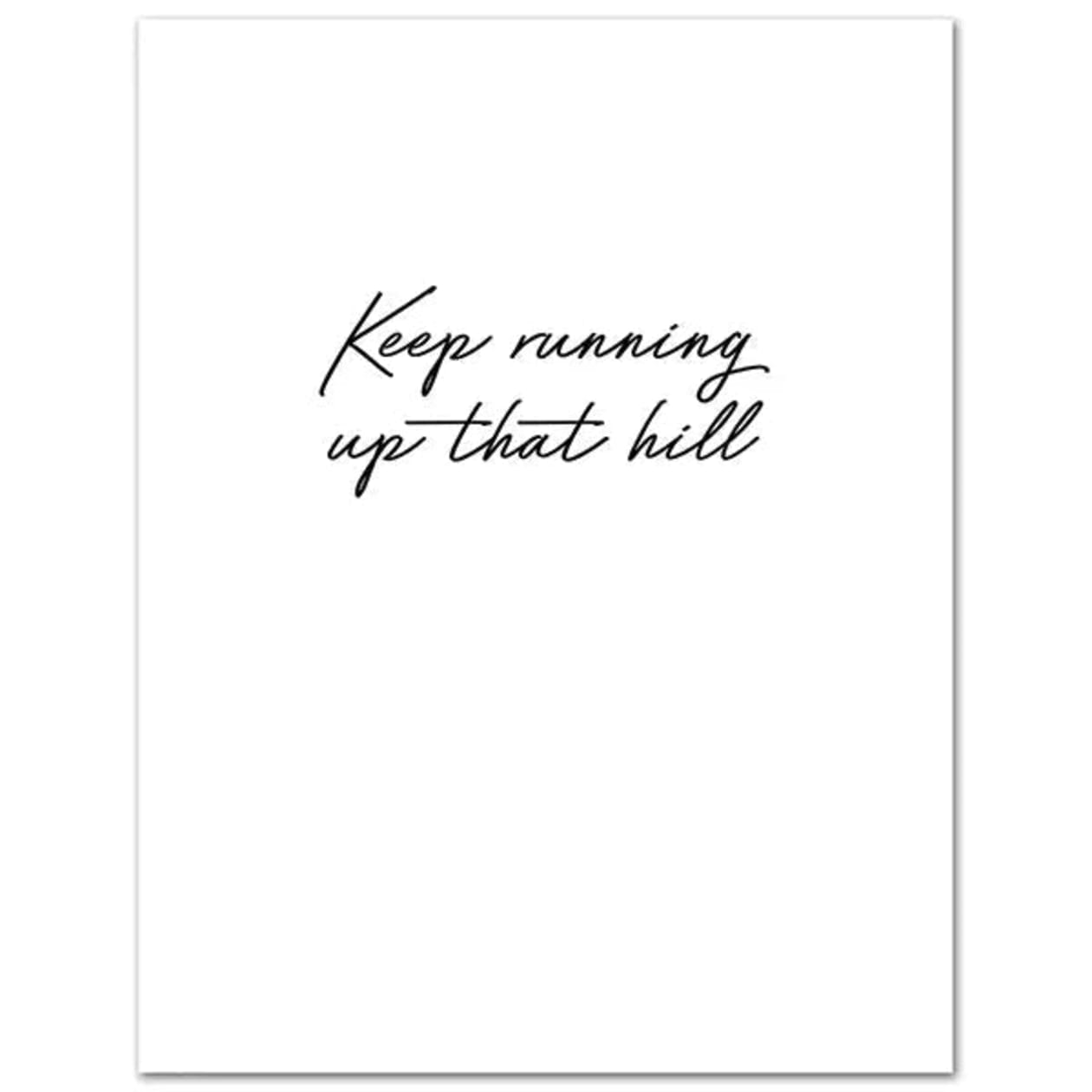 Happy Birthday Greeting Card | Kate Bush 5.5" x 4.25" Folded Card