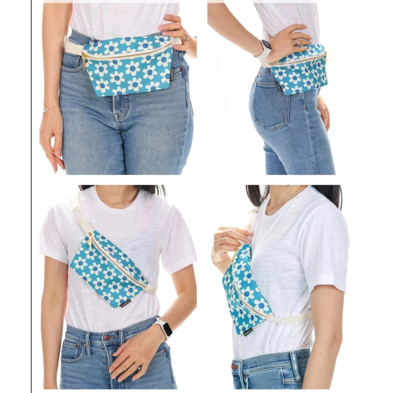 Daisy '70s Small Ultra Slim Fanny Pack | Recycled Material