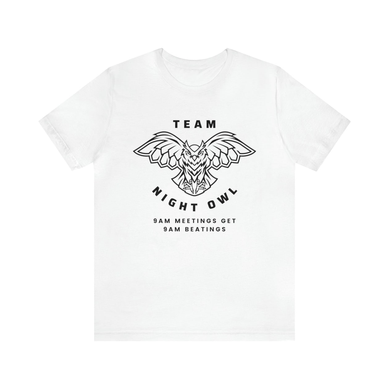 Team Night Owl Unisex Jersey Short Sleeve Tee