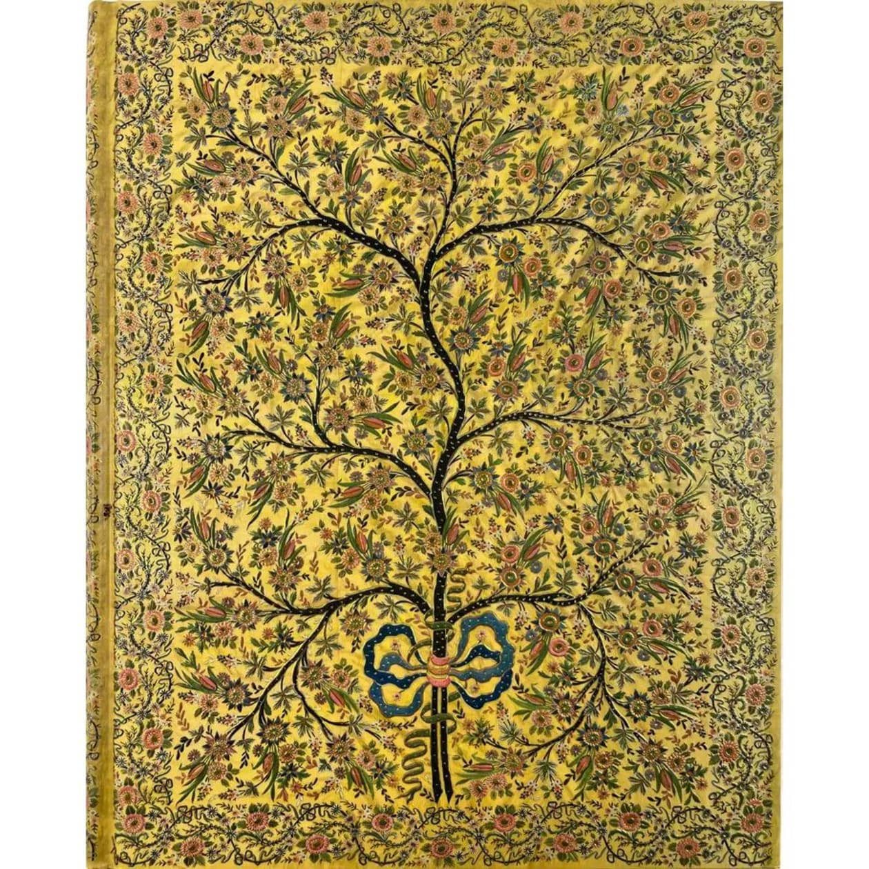 Silk Tree of Life Large Journal | Turkish Flowering Tree | 7-1/4'' x 9''