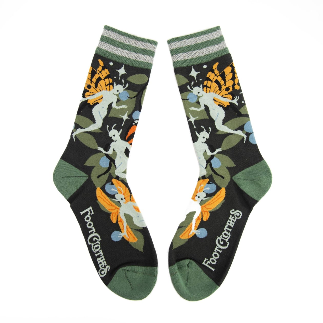 Fanciful Fairies Crew Socks | Whimsical Wings Faeries