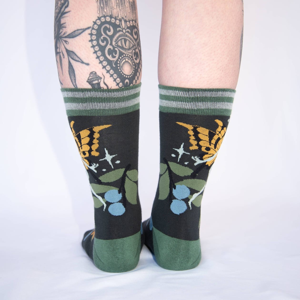 Fanciful Fairies Crew Socks | Whimsical Wings Faeries