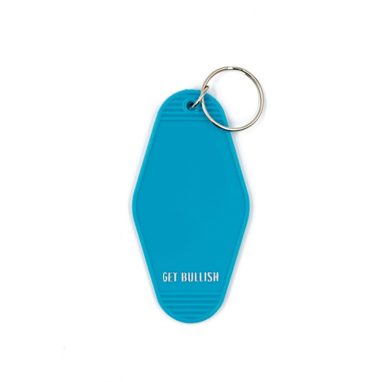 So Extra I Sweat Sequins Motel Style Keychain in Aqua