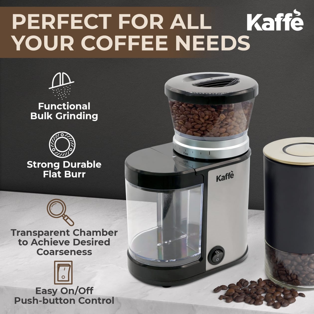 Burr Coffee Grinder, KF8022