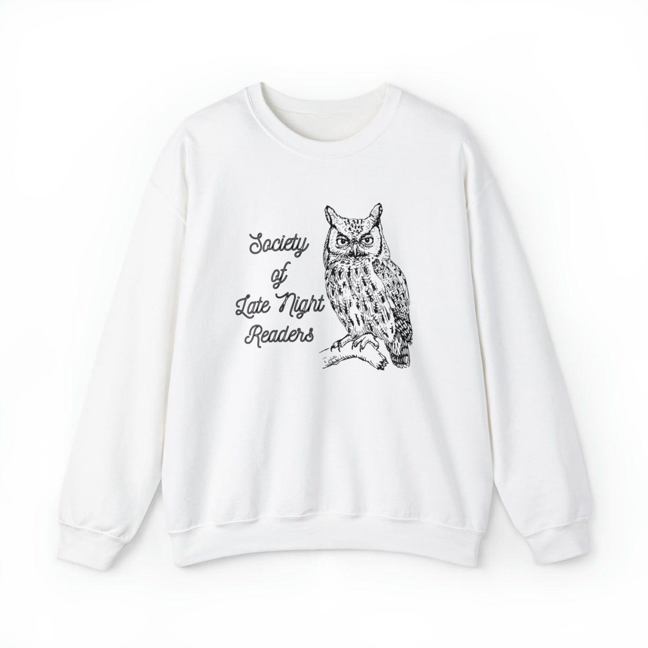 Society Of Late Night Readers Unisex Heavy Blend™ Crewneck Sweatshirt