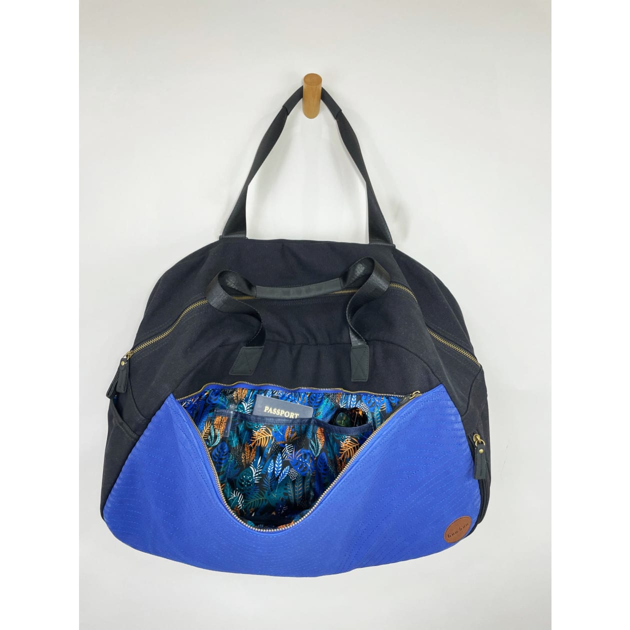 Getaway Duffel Bag - Eternal Optimist Cobalt Blue