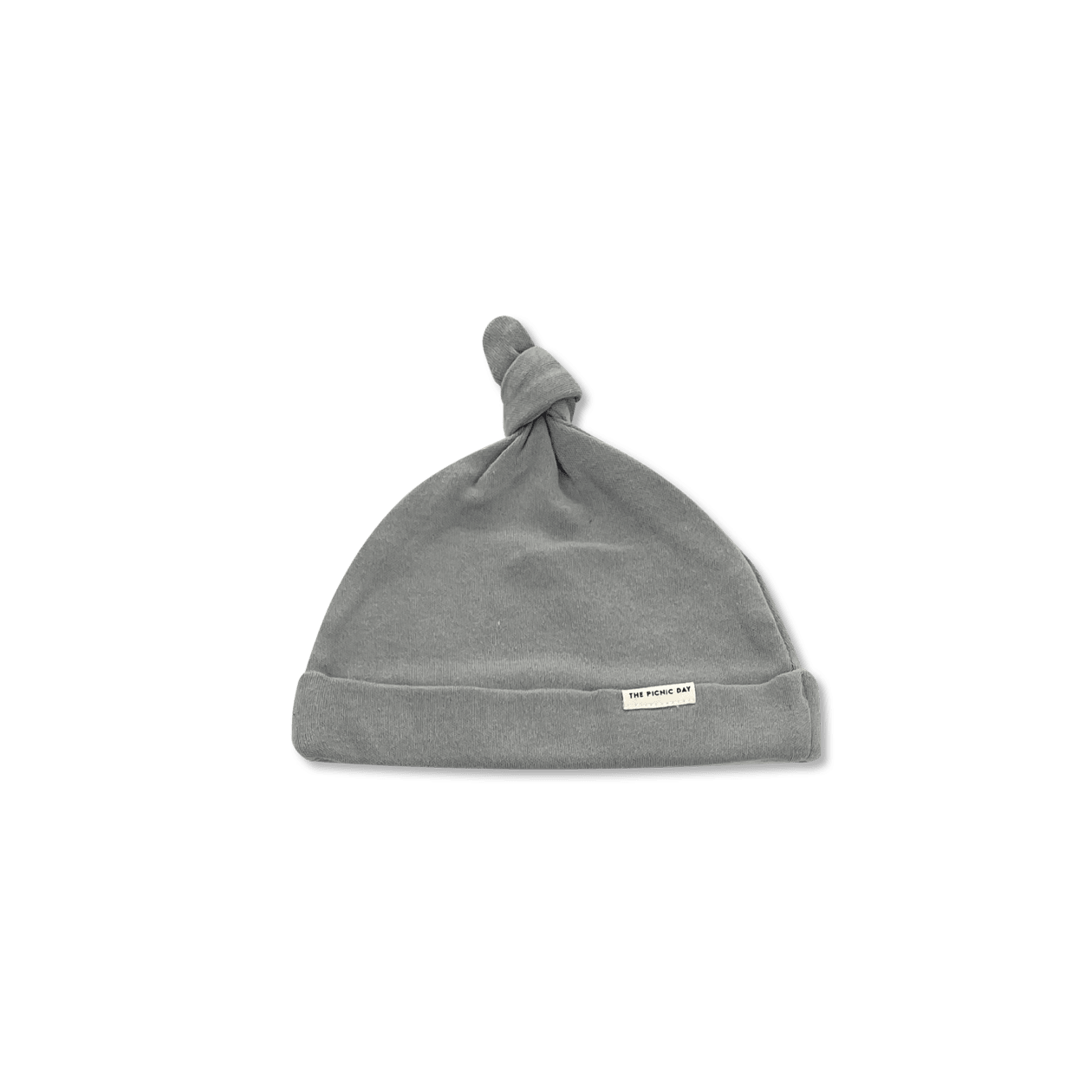 Organic Cotton Baby Hat Ash Gray