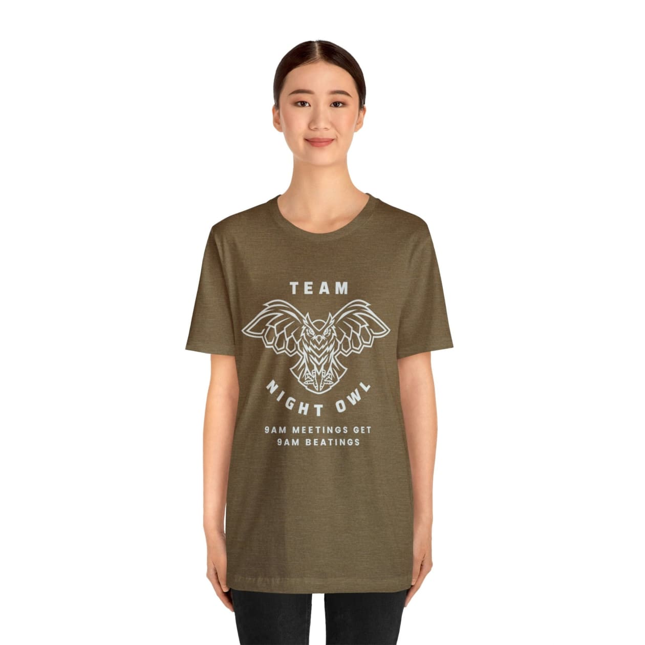 Team Night Owl Unisex Jersey Short Sleeve Tee