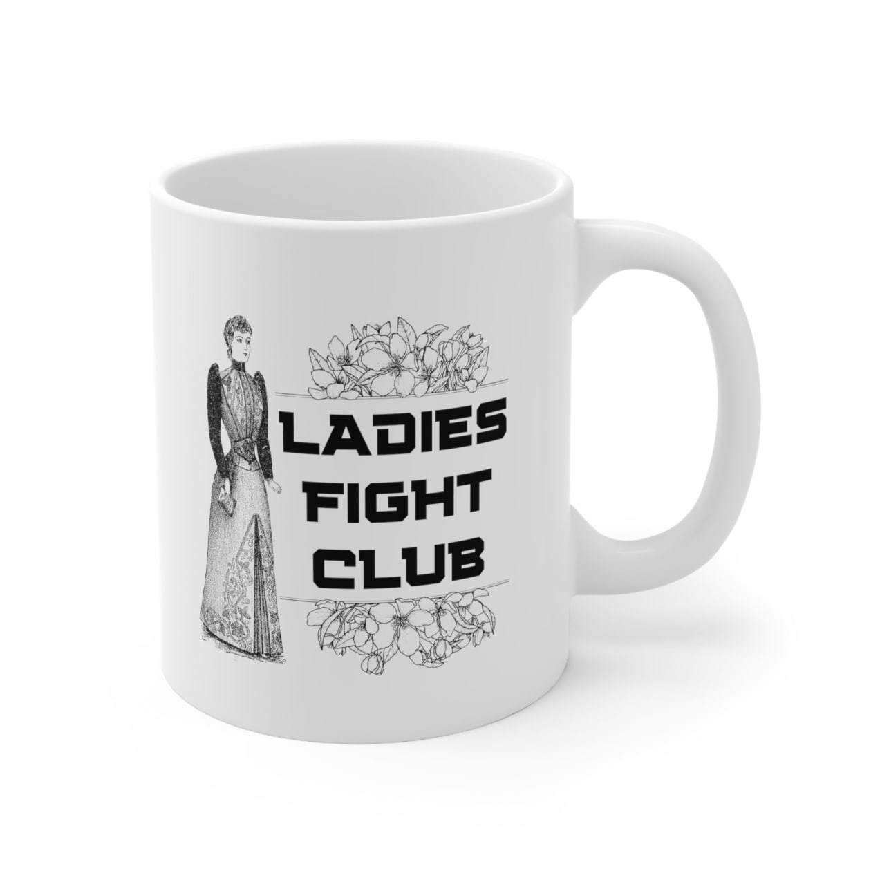 Ladies Fight Club Ceramic Mug 11oz