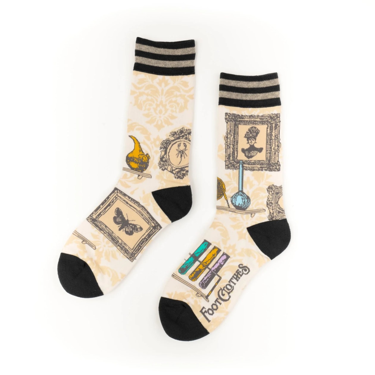 Toxic Curiosities Crew Socks | Victorian Themed Socks