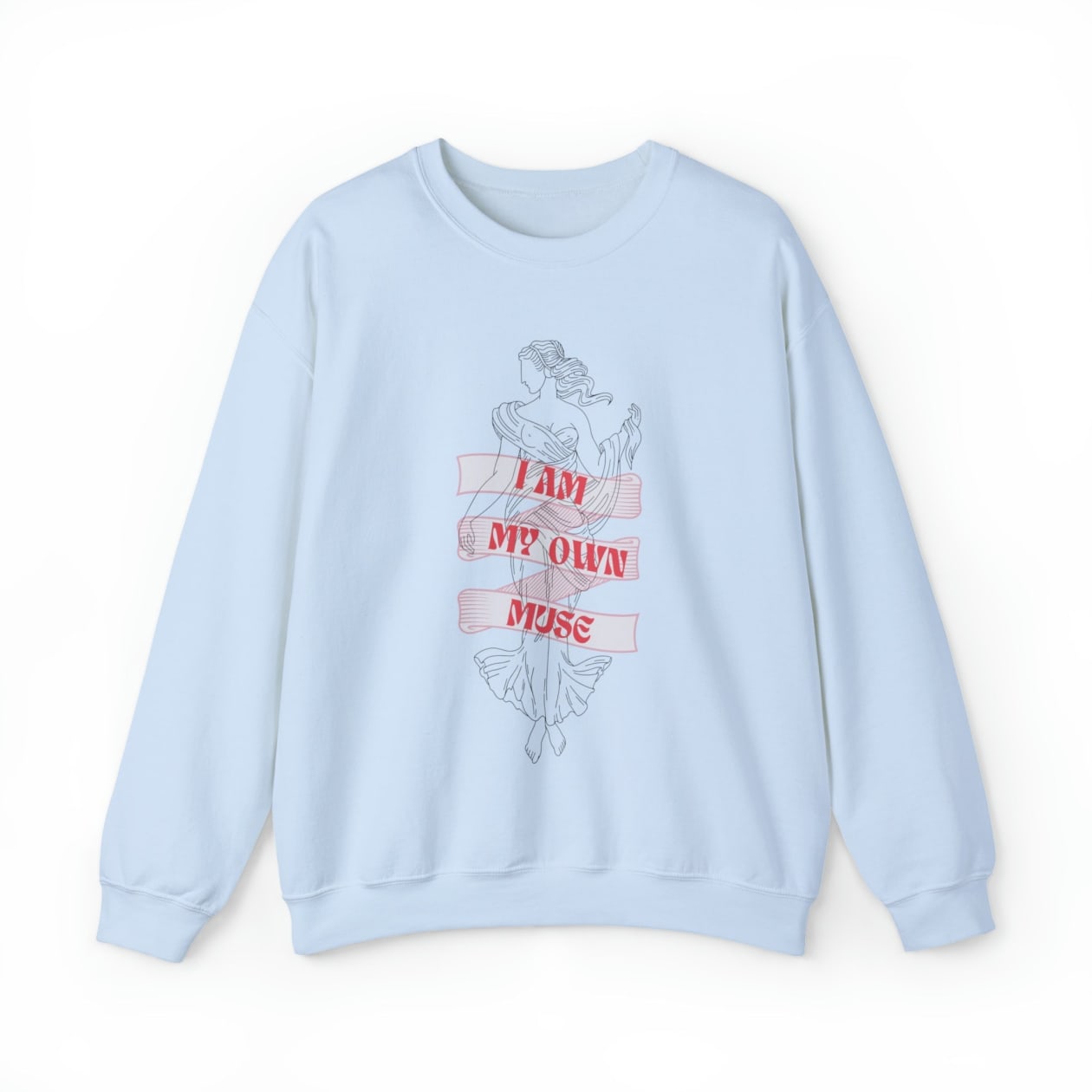 I Am My Own Muse Unisex Heavy Blend™ Crewneck Sweatshirt Sizes SM-5XL | Plus Size Available