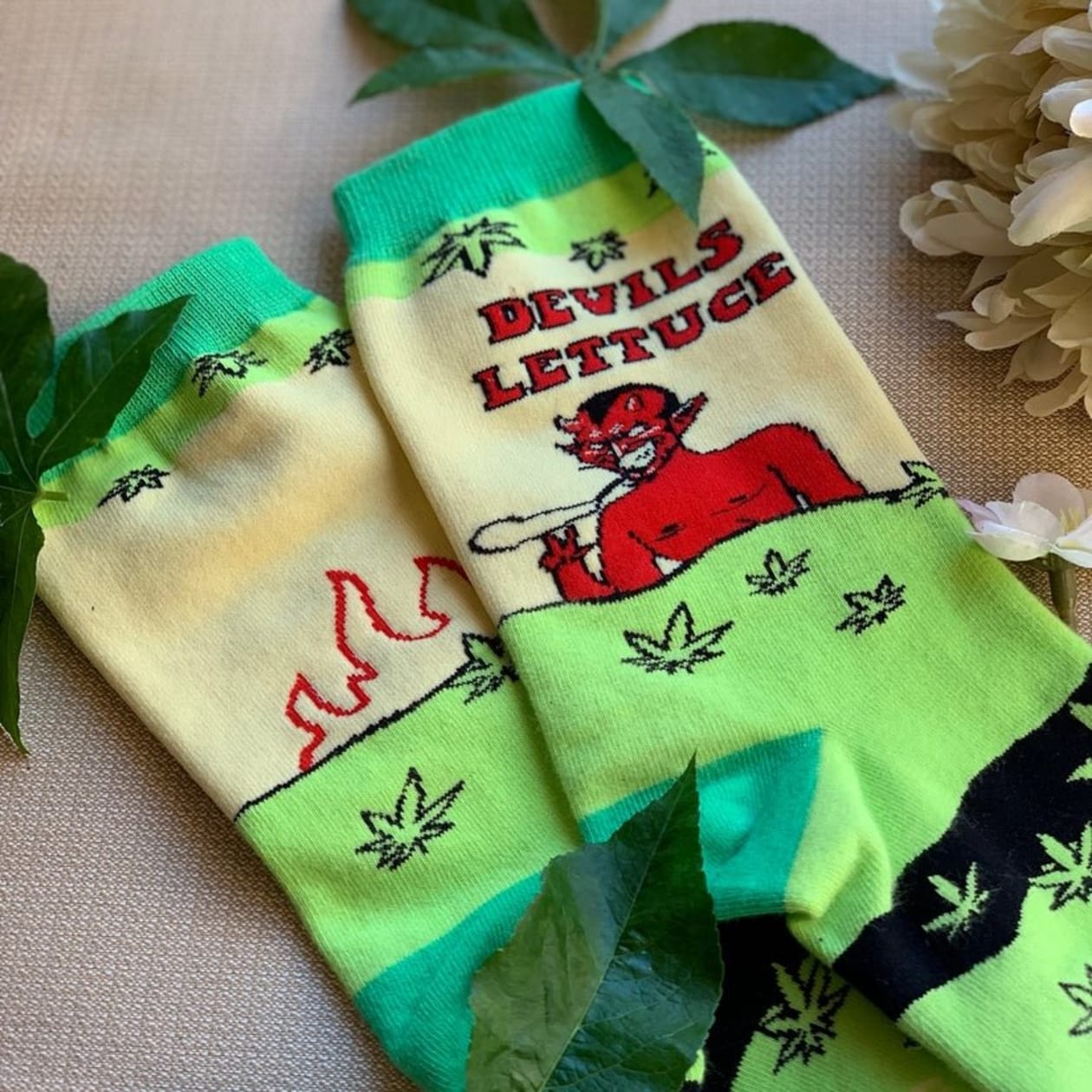 Devil's Lettuce Women's Crew Socks