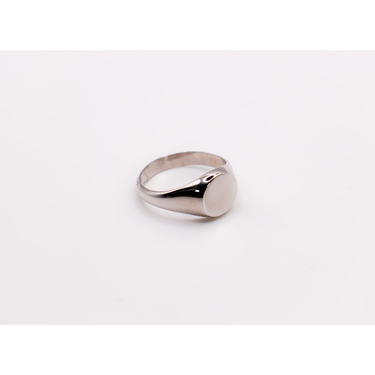 Italian Oval Silver Ring