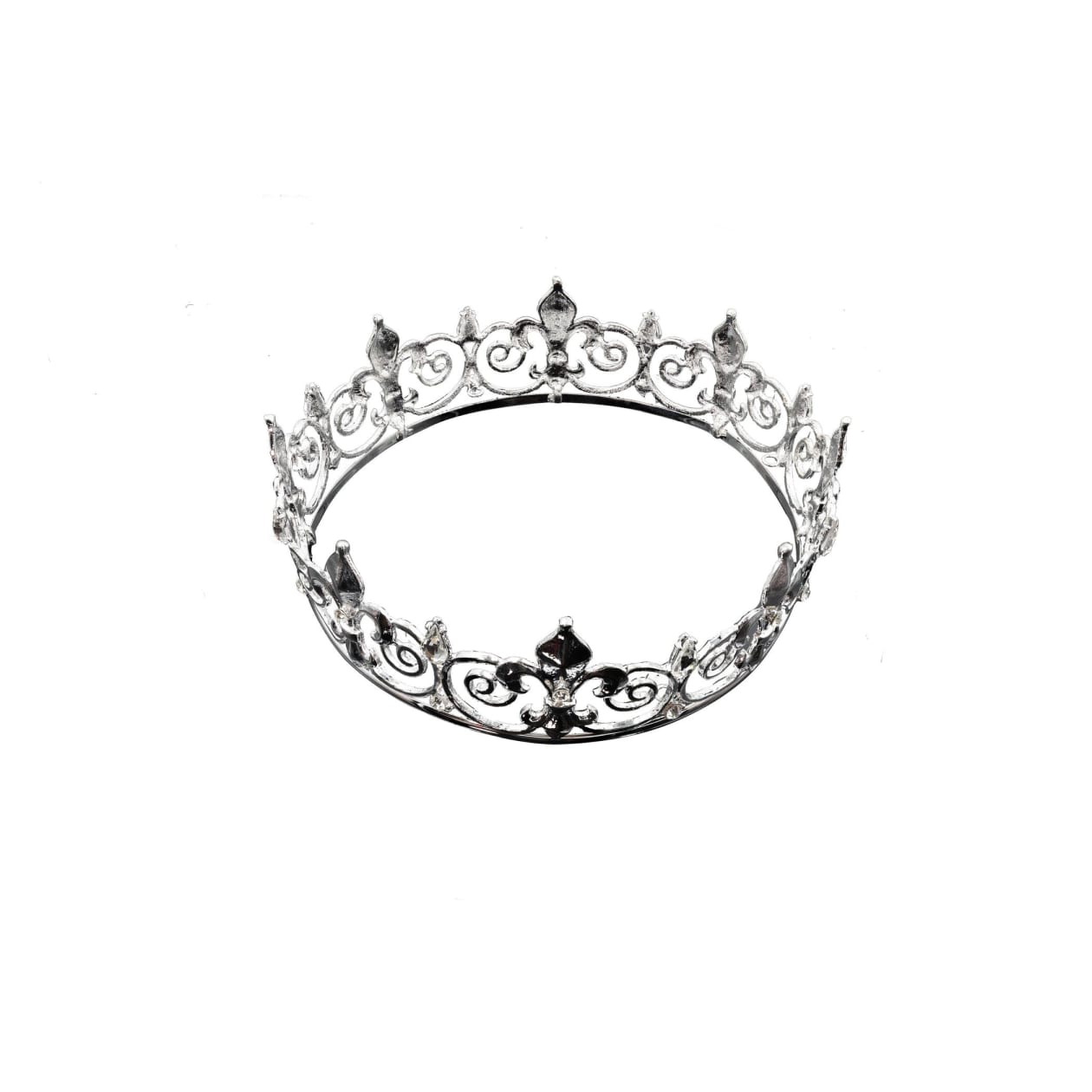 Royalty is Earned Unisex Circular Crown in Gold or Silver | Royalty Crown or Photo Prop Hair Accessory