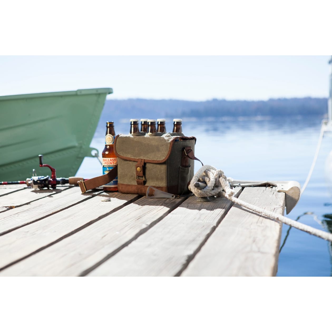 Beer Caddy Cooler Tote with Opener