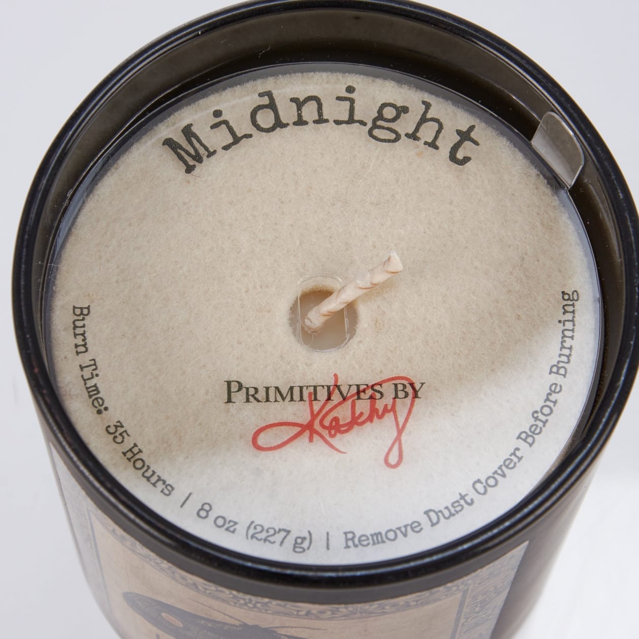 Light The Path Journey's End Jar Candle | Moth in Frosted Black Glass | 35hrs Burn Time