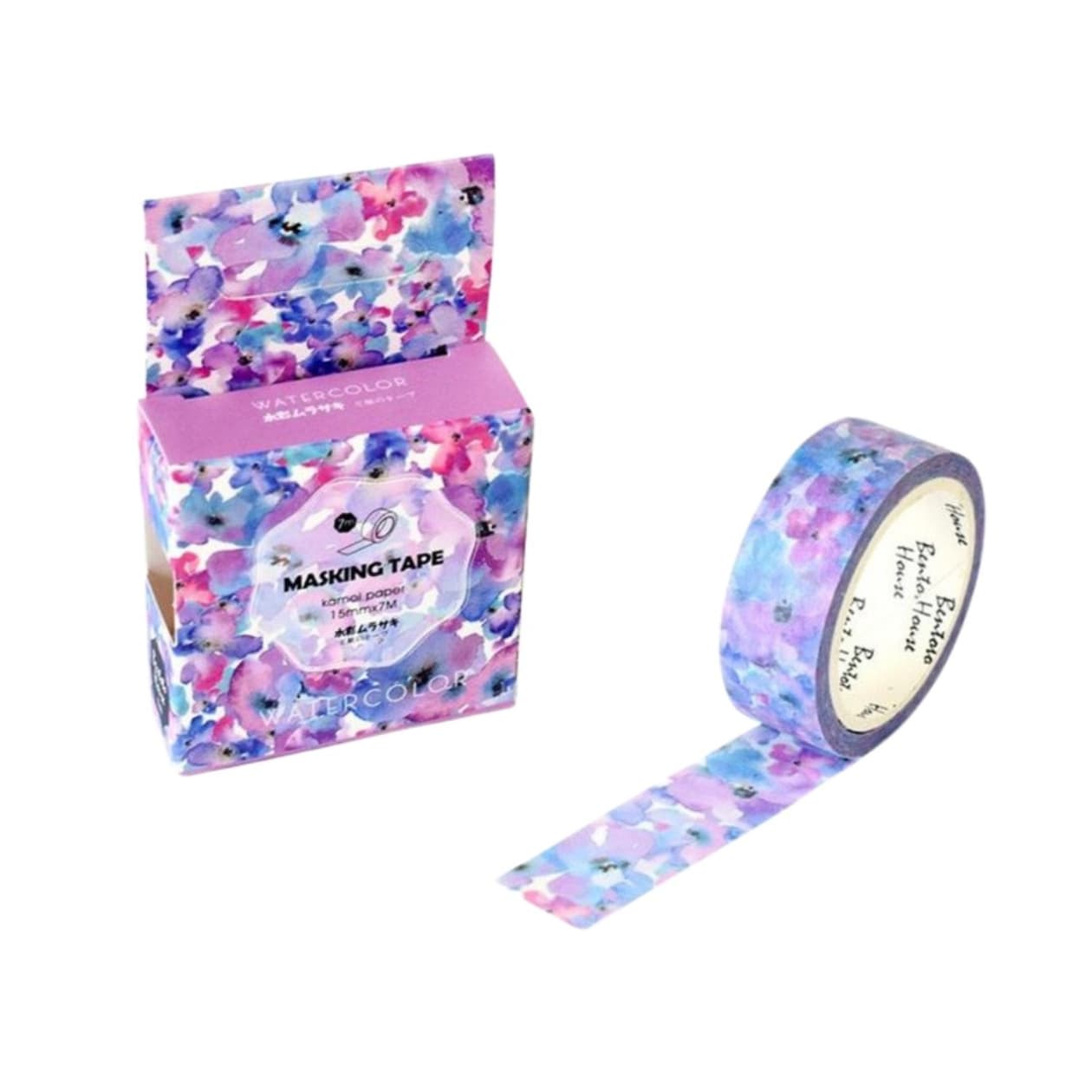 Watercolor Flower Washi Tape