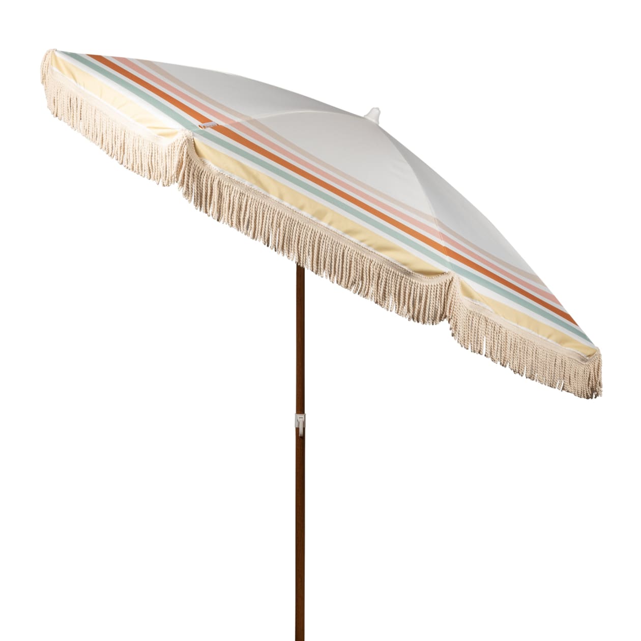 Summerland Beach Umbrella - Waikiki Stripes