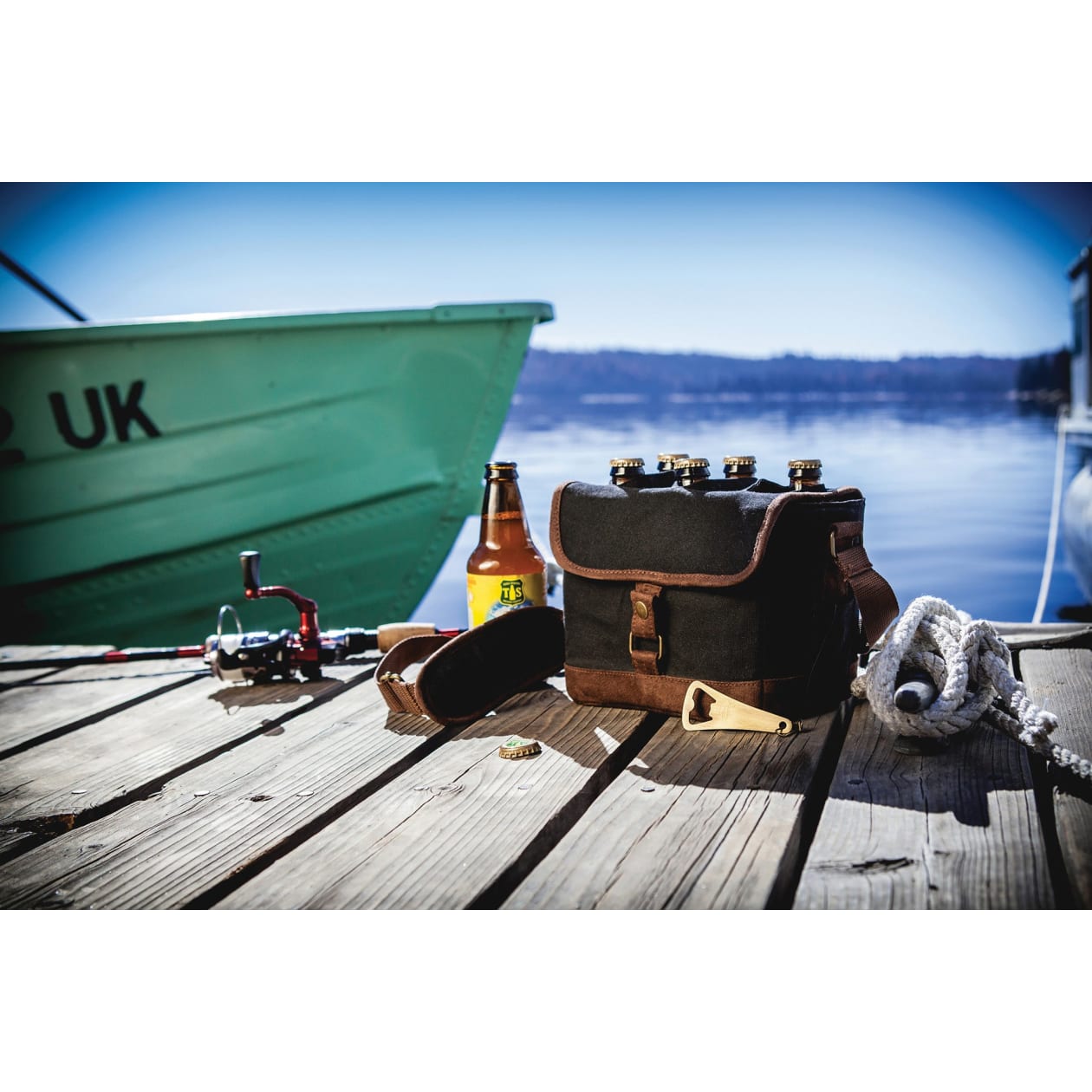 Beer Caddy Cooler Tote with Opener