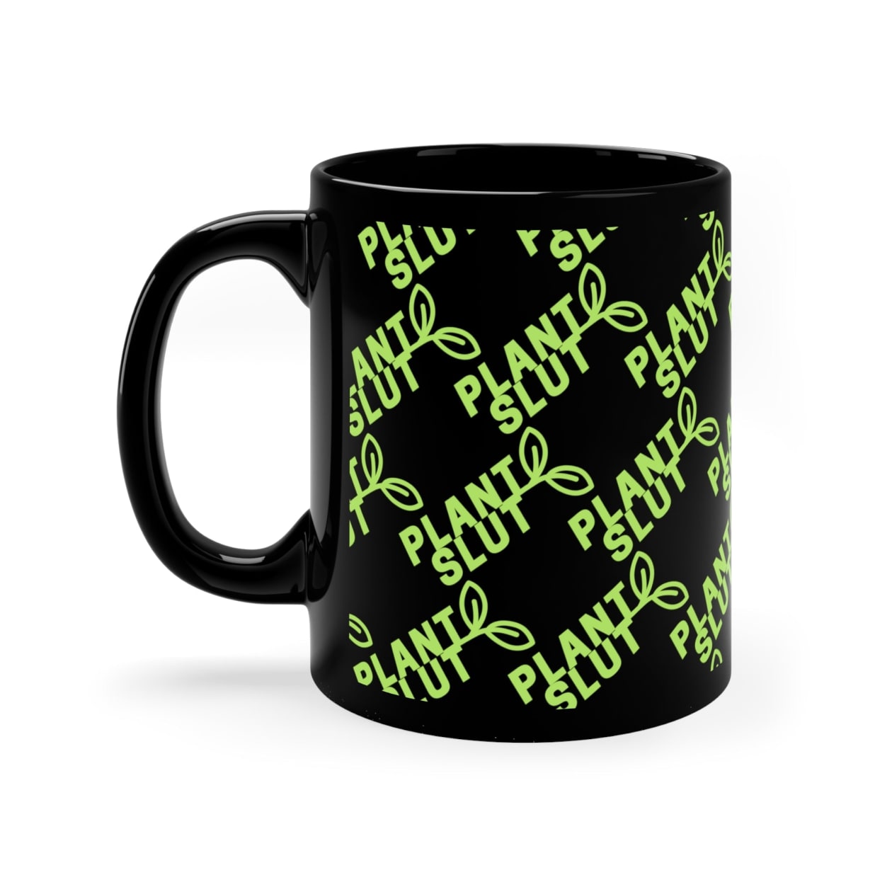 Plant Slut 🌱 11oz Black Mug