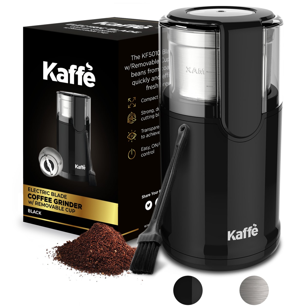 Blade Coffee Grinder (Removable Cup), KF5010