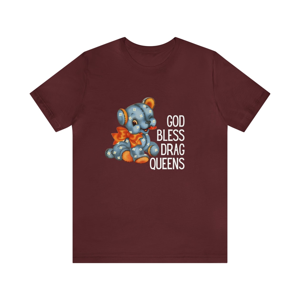 God Bless Drag Queens Jersey Short Sleeve Tee [Multiple Color Options]