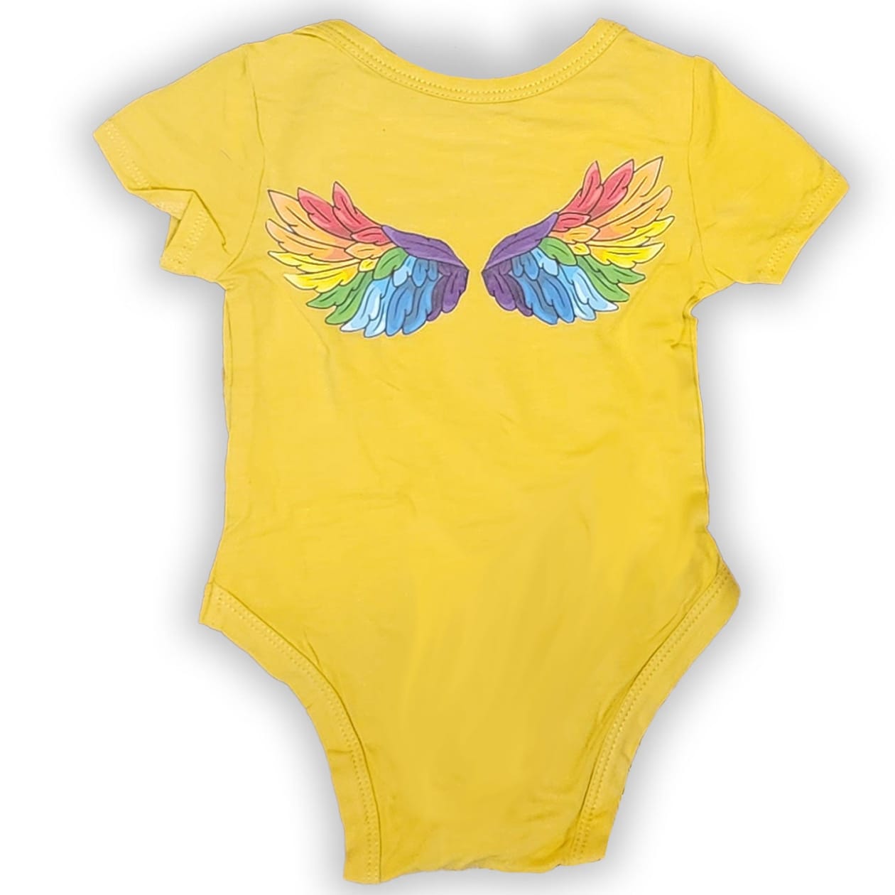 The Everyday Graphic Baby Onesie: Angel