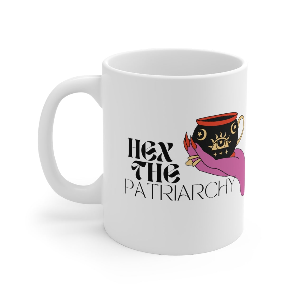 Hex the Patriarchy Ceramic Mug 11oz