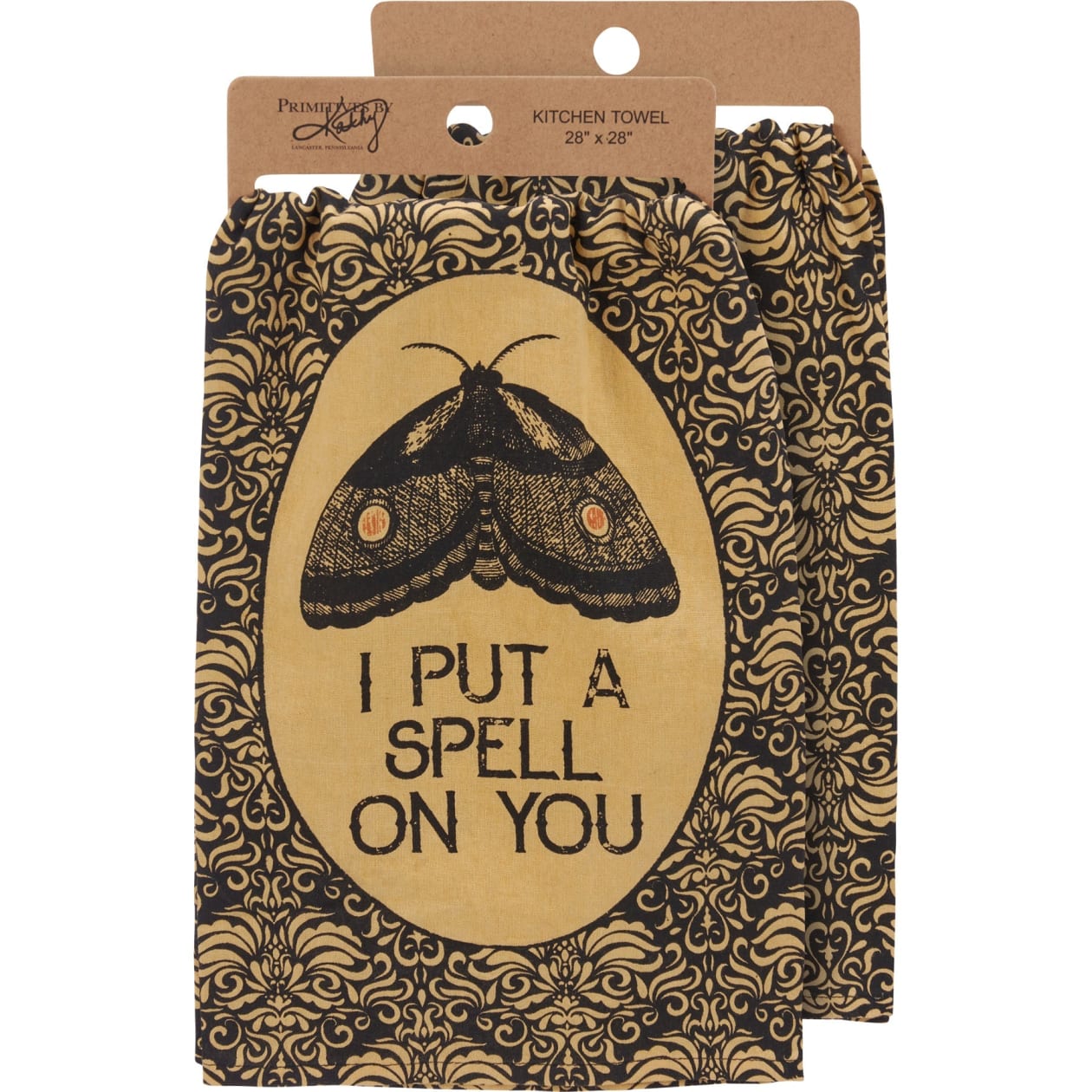 I Put A Spell On You Kitchen Towel | 28" x 28"