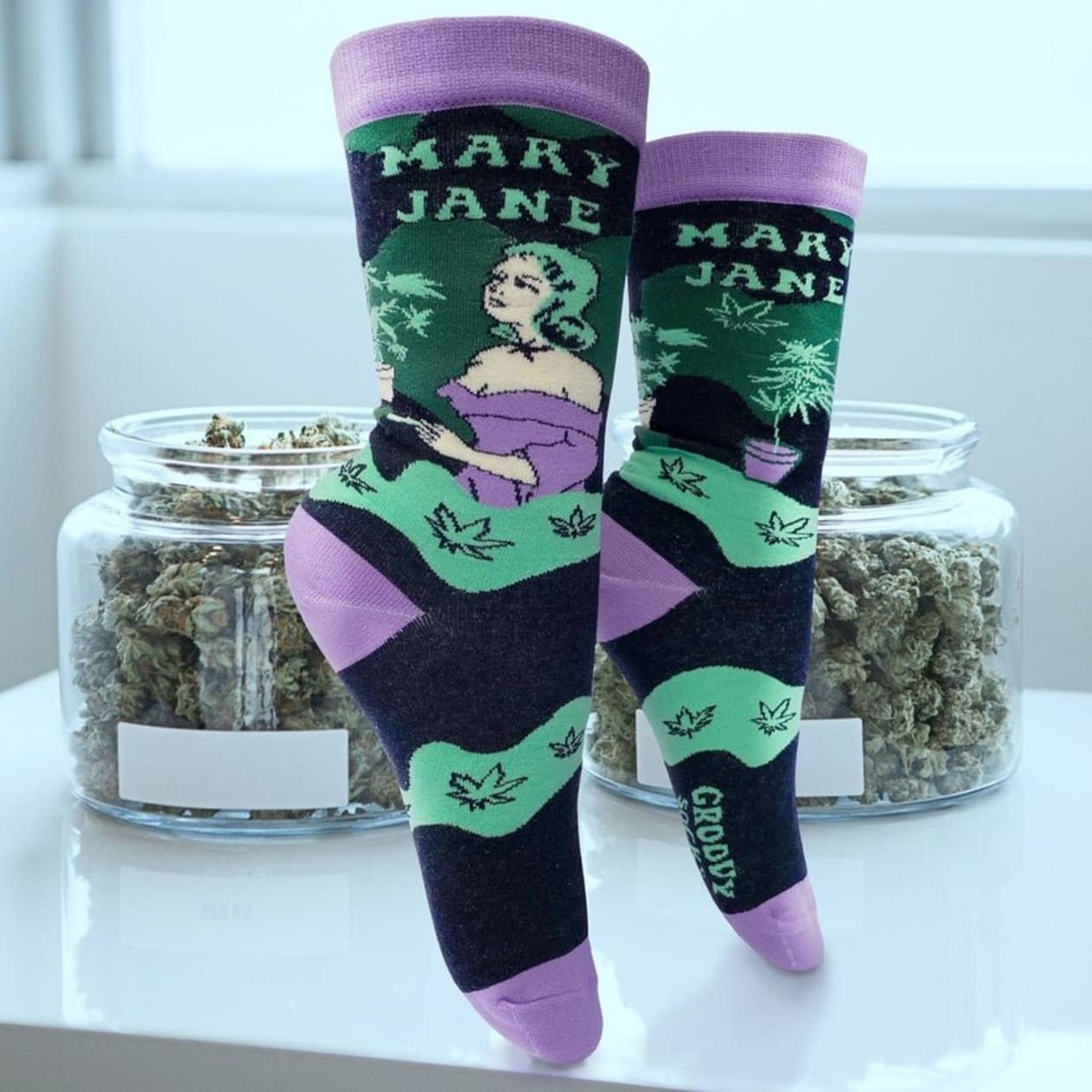 Mary Jane Women's Crew Socks