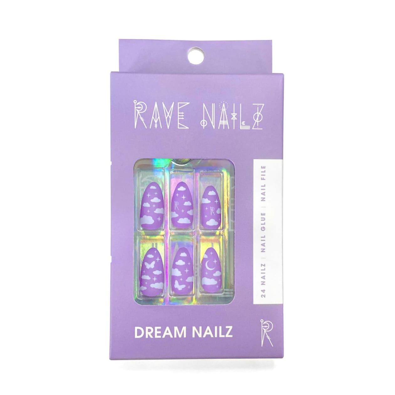 Dream Nailz  | Press On Nail Kit Includes 24 Nails