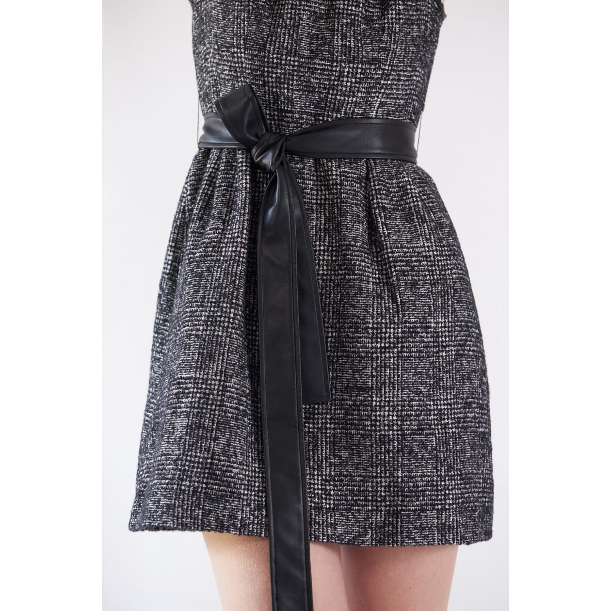 Ebony Mini Tweed Dress