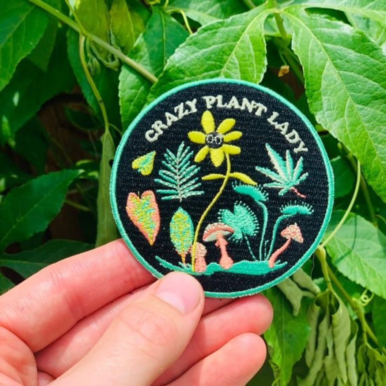 Crazy Plant Lady Patch