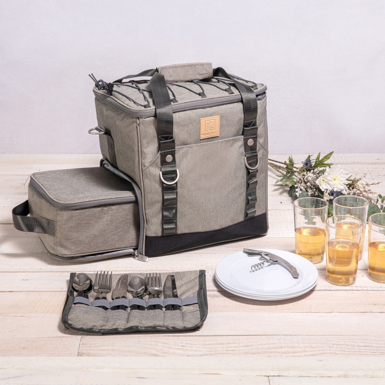 PT-Frontier Picnic Utility Cooler - Color: Heathered Gray