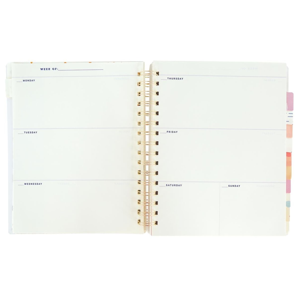 Last Call! Dear Weekend I Love You Spiral Undated Planner