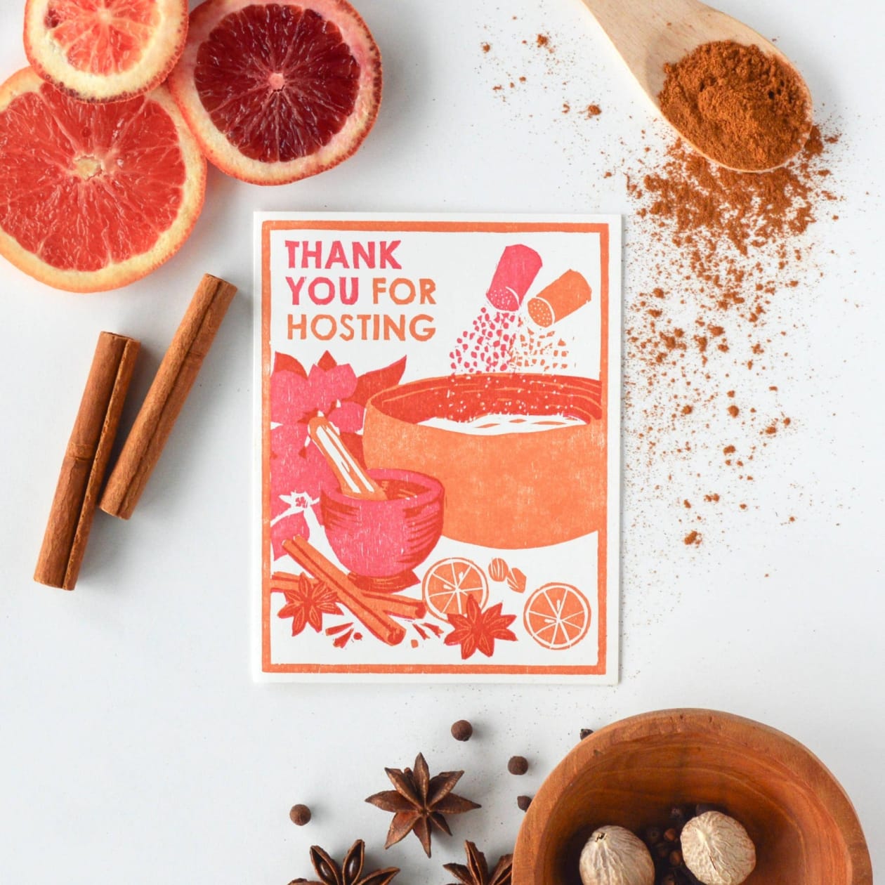 Thank You for Hosting Greeting Card