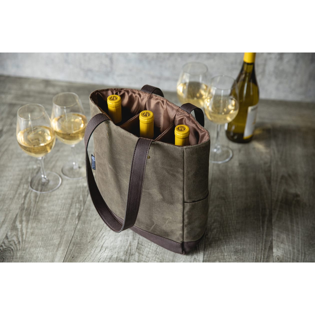 3 Bottle Insulated Wine Cooler Bag