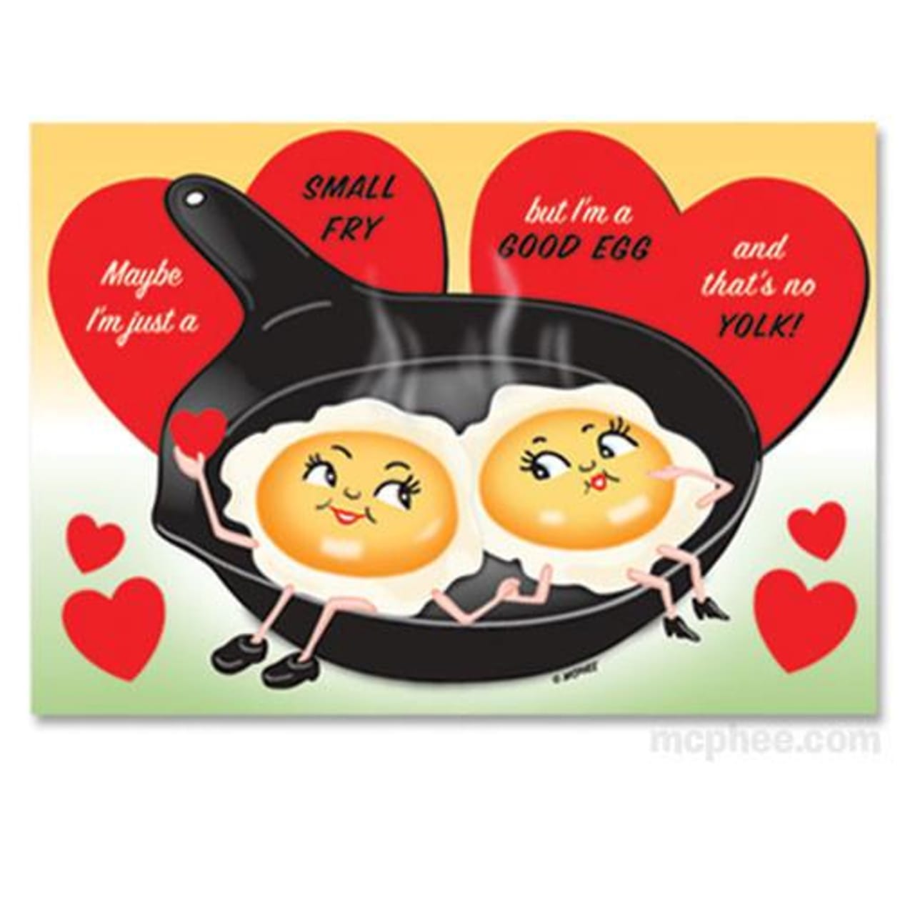 Love Note Postcards Book | 30 Postcards with Horrible Puns and Retro Valentine's-Style Art