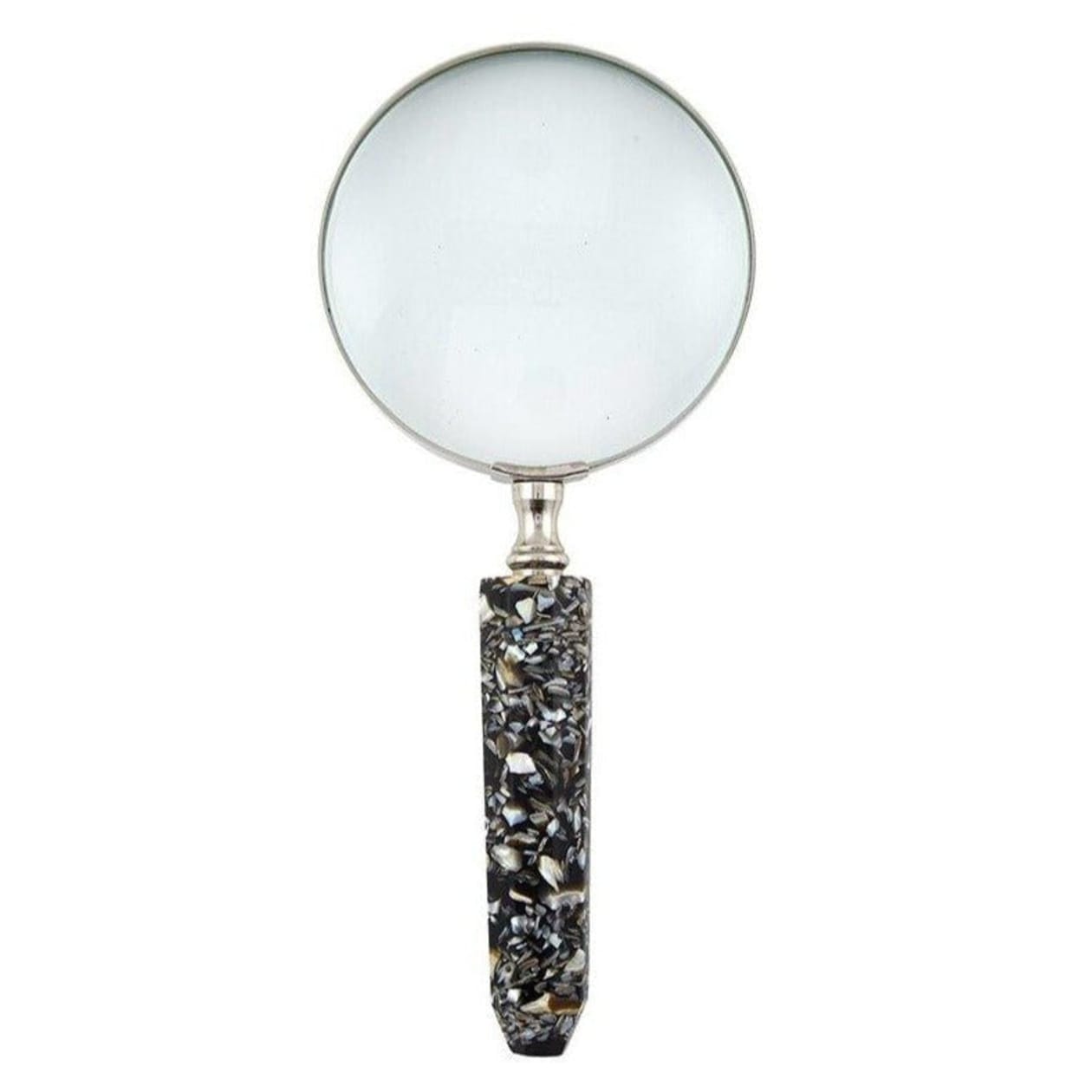 Vintage Style Magnifying Glass with Black Handle