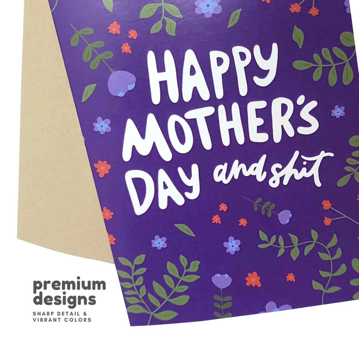 Happy Mother's Day And Shit Greeting Card