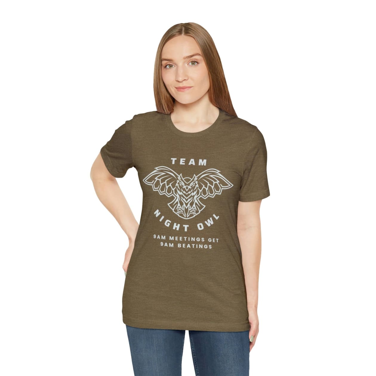 Team Night Owl Unisex Jersey Short Sleeve Tee